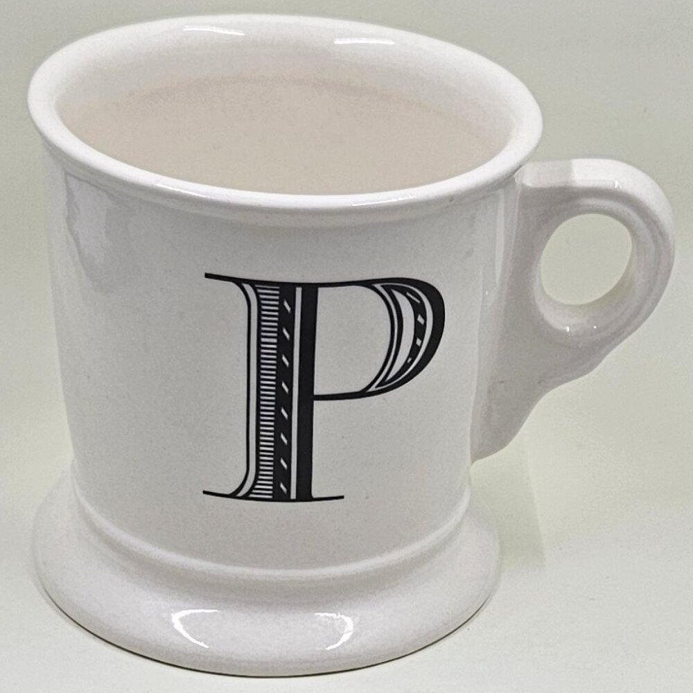 Anthropologie Monogram Mug (a.k.a. Mr. Mug) "P"